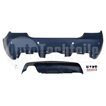 Бампер задний BMW 5 E60 04-09 (M-Technic / PDC 24 mm), AutoTechteile, 702 5192, 004-17-613
