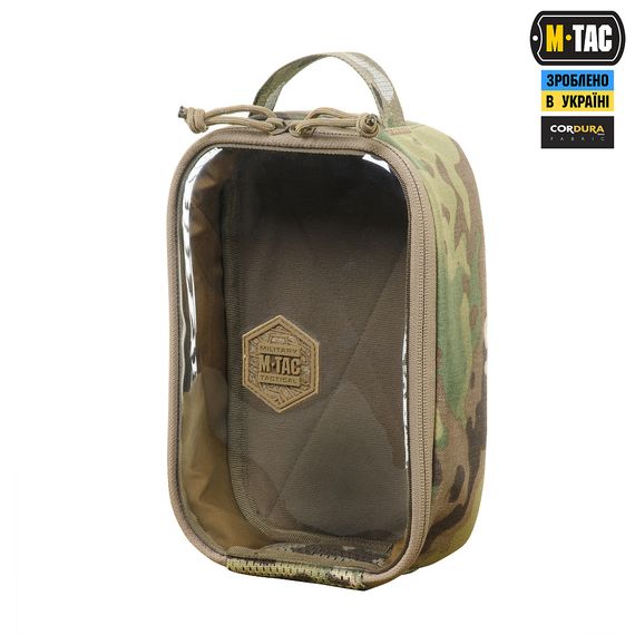 Прозорий утилітарний органайзер M-Tac Elite Small Gen.II, Мультикам