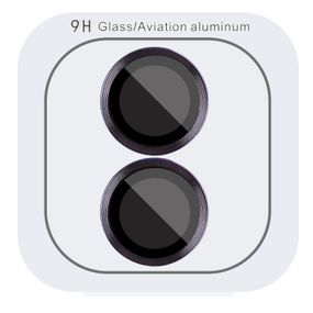 Захисне скло Metal Classic на камеру (у упак.) для Apple iPhone 16 (6.1") / 16 Plus (6.7") Чорний / Black