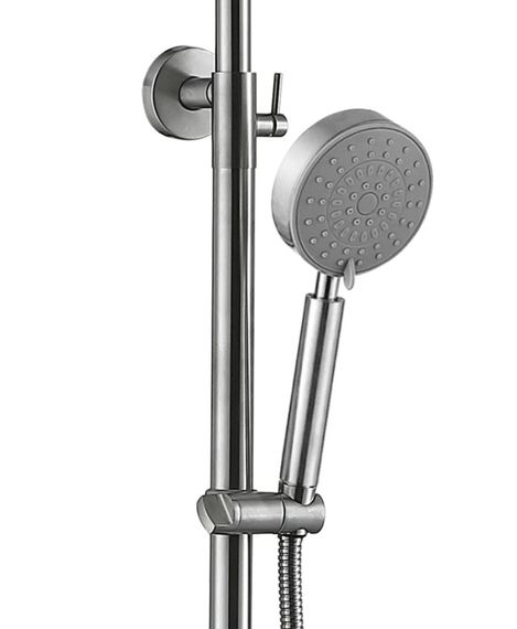 Душова система для кабіни Lidz Wind 1363, Nickel LDWIN1363NKS43389 | Зображення 6