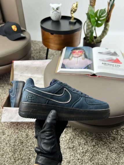 Чоловічі кросівки Air Force 1 '07 LV8 Navy (замша) А3182 44 28 | Зображення 6