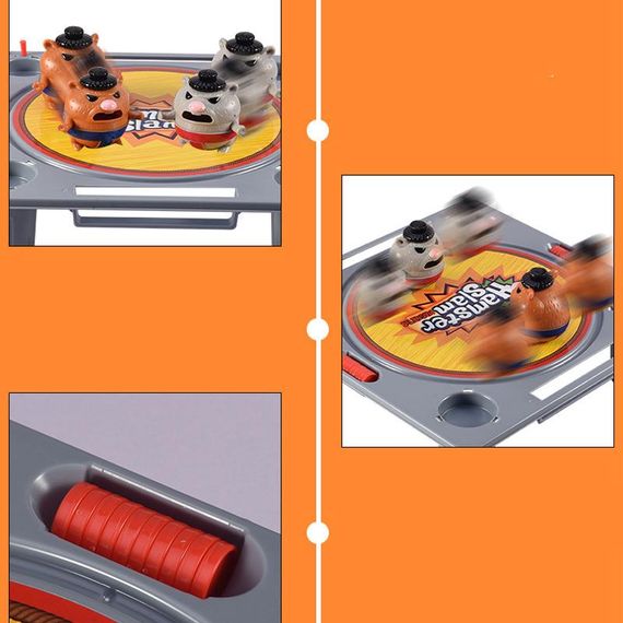 Настольная интерактивная игра Ummi 10818 Hamster Slam Grey | Зображення 3