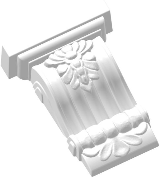 Консоль  декоративная СІМ'Я М1К, 110х145х65 мм | Зображення 1