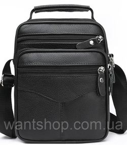 Сумка-барсетка чоловіча шкіряна через плече з ручкою Bexhill TM-58005