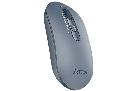 Миша бездротова A4Tech Fstyler FG20 (Ash Blue),  USB, колір попелясто-блакитний | Зображення 3