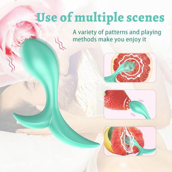 Анальний вібратор Every Night Toys Sally з дистанційним керуванням, бірюзовий, 10 режимів вібрації Sex Aura | Зображення 3