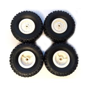 Колеса WPL універсальні для моделей 1/16 WPL C24, C14, C24-1, С54 (білі диски)