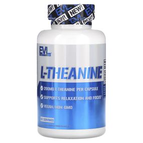 L-теанін Evlution Nutrition L-Theanine 200 mg 60 Veggie Capsules