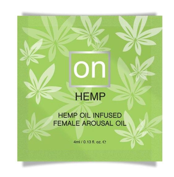 Пробник збудливого масла Sensuva - ON for Her Hemp Пройняті Arousal Oil (0,5 мл) Sex Aura
