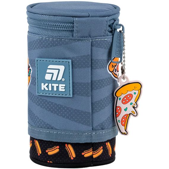 Пенал тубус Kite Crazy Street Food K25-684-1 8х8х19 см | Зображення 5