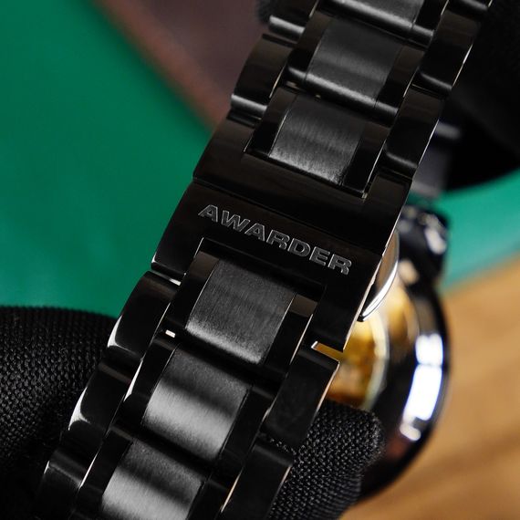 Годинник наручний Awarder 048 Не Забуду Дім Black-Gold Steel | Зображення 6