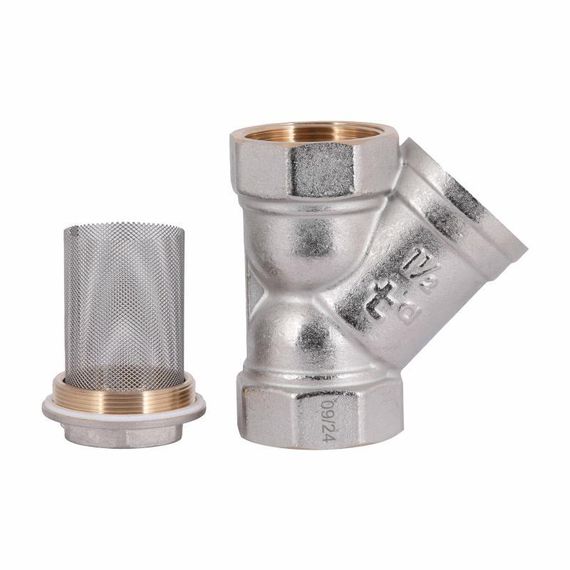 Фільтр грубого очищення Thermo Alliance Standart 1 1/2" В нікель для води косий TAS124W40 | Зображення 5