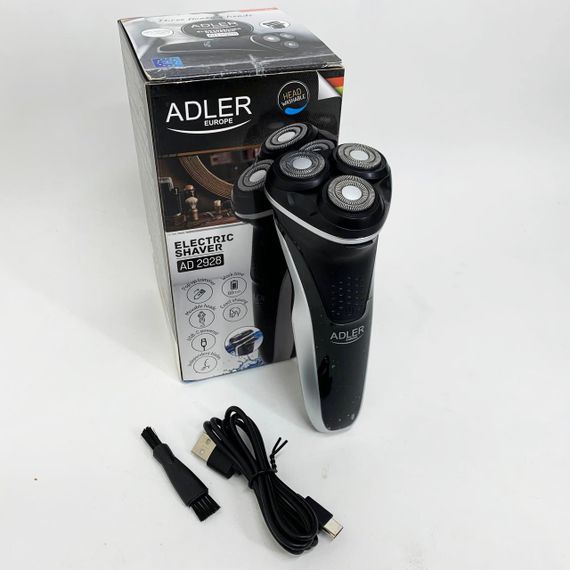 Акумуляторна бритва для гоління голови ADLER, Професійна електробритва для дому, Бритви електричні JM-85 | Зображення 1