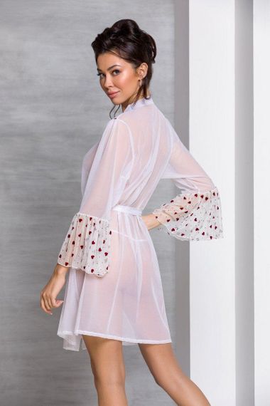 Повітряний пеньюар Passion LOVELIA PEIGNOIR XXL/XXXL, white sexstyle | Зображення 3