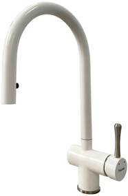 Кухонний змішувач Fabiano FKM 47P SS Alpine White 8232.401.0238