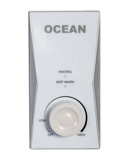 Водонагрівач Ocean FLAT BASIC 80 Л, 2,0 кВт, "мокрий", прямокутний, вертикальний, білий (RZB80M ET+WT) | Зображення 2