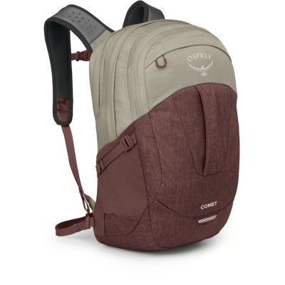 Рюкзак туристический Osprey Comet 30 sawdust tan/raisin red O/S (009.3645)