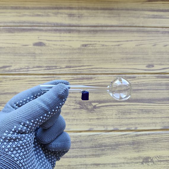 Стеклянная трубка Maga Stand Oil Blue | Зображення 1