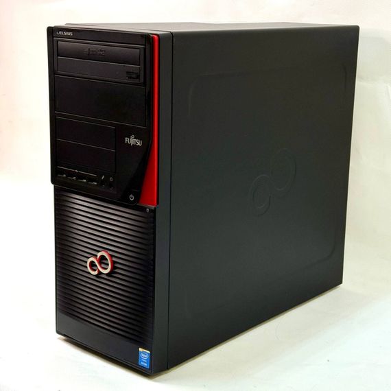 Робоча станція Fujitsu Celsius W530 Workstation Tower / Intel Xeon E3-1246 v3 (4 (8) ядра по 3,5 - 3,9 ГГц) / 16 ГБ DDR3 / 250 ГБ SSD + 500 ГБ HDD / Intel HD Graphics P4600 / DVD-ROM / 380 Вт б/в | Зображення 3