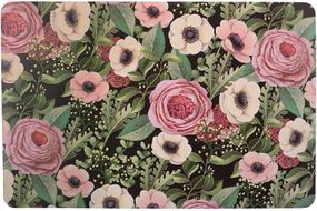 Набір 12 сервірувальних серветок 28x43см підтарільники Floral-101, поліпропілен