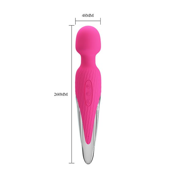 Вібромасажер - Pretty Love Antony Heat Massager Pink Sex Aura | Зображення 6