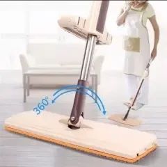 Швабра з віджимом "ледар" SPIN MOP 360, мікрофібра, телескопічна ручка | Зображення 1