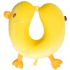 Подушка для шиї Duck U-подібна жовта HP-56-4Y