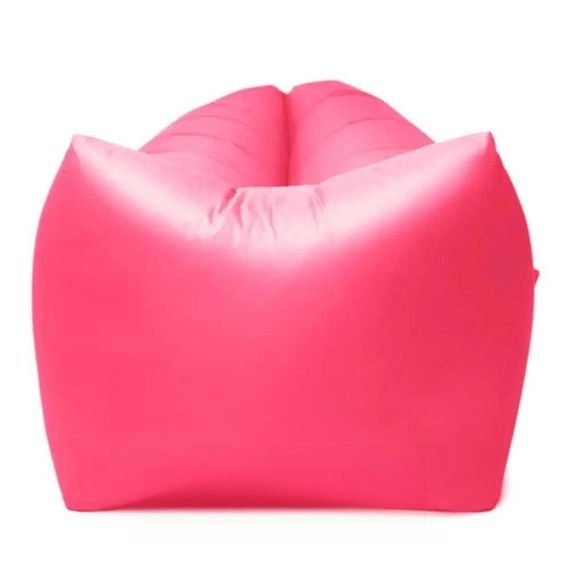 Надувний матрац (180х70 см) AIR SOFA CLOUD, Рожевий/ Шезлонг надувний/ Ламзак | Зображення 6