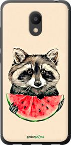 Чохол на Meizu M6 Єнотик з кавуном "4605u-1349-2448"