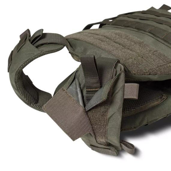 Плитоноска MVP Lite Ukrarmor Modular Vest Platform, плитоноска-носій Cordura MOLLE ЗСУ, страйкбол, колір Олива | Зображення 3