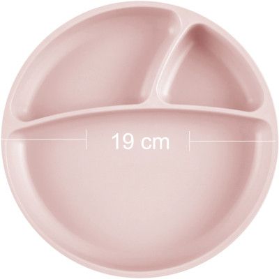 Тарелка детская MinikOiOi Portions - Pinky Pink (101050002)