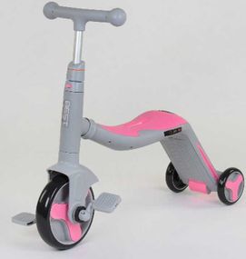 Самокат 3в1 JT 90601 Best Scooter, самокат-велобег-велосипед, в коробке (6900066328336)