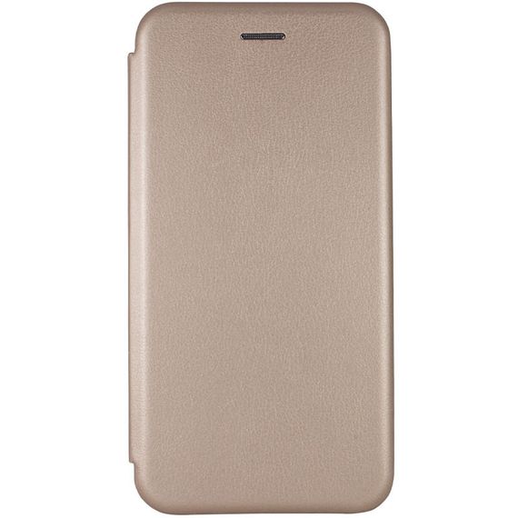 Кожаный чехол-книжка Classy для Xiaomi Redmi Note 9s / Note 9 Pro / Note 9 Pro Max Золотой