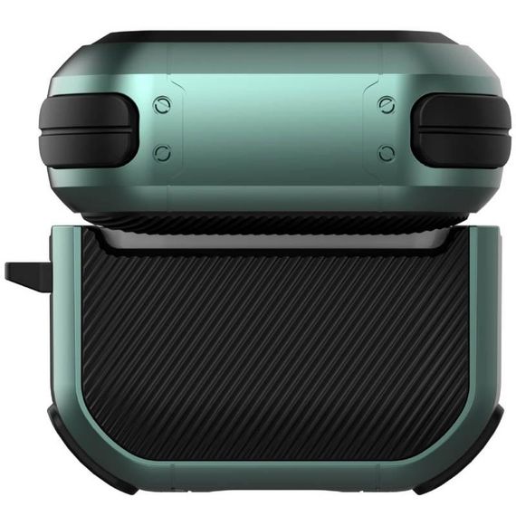 Футляр протиударний Black ed. для навушників Airpods 3 Apple Green | Зображення 1