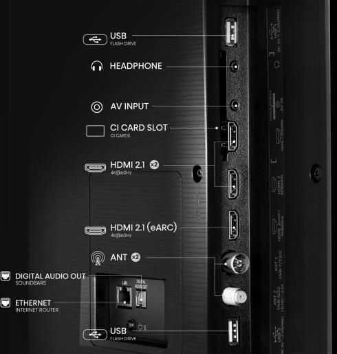 LED-телевізор Hisense 85E7NQ | Зображення 1