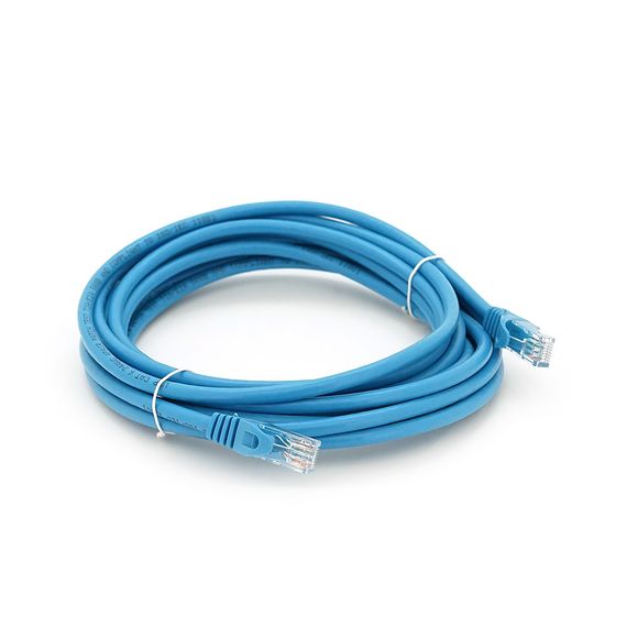 Патч-корд литой RITAR,UTP,RJ45,Cat.6.5m,синий,Cu (медь) Q150
