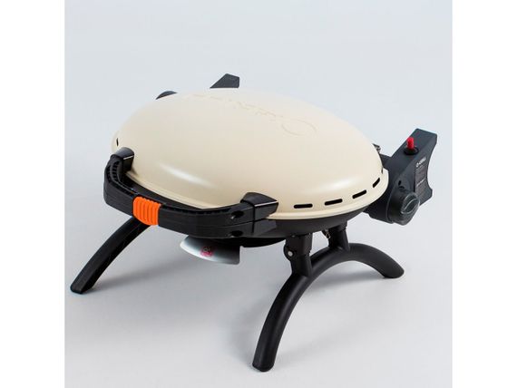 КОМПЛЕКТ Портативний переносний газовий гриль O-GRILL 500, кремовий + шланг в подарунок! Код: 013368 | Зображення 3