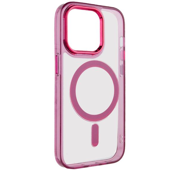 Чехол TPU Iris with MagSafe для Apple iPhone 13 Pro (6.1") Бордовый | Зображення 1