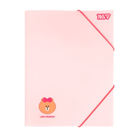Папка на резинці A4 YES Line Friends 492468