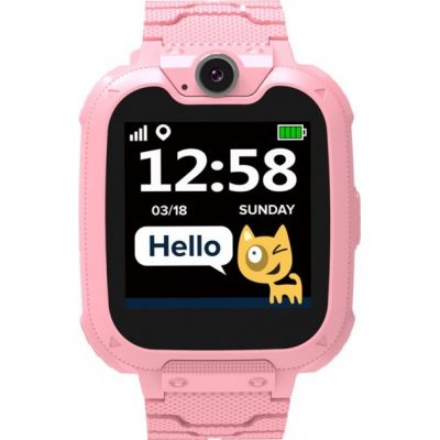 Смарт-годинник Canyon CNE-KW31RR Kids smartwatch Tony, Pink (CNE-KW31RR) | Зображення 1