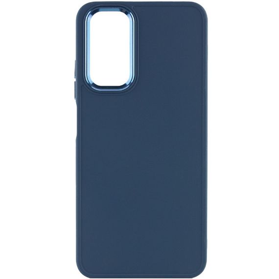TPU чохол Bonbon Metal Style для Samsung Galaxy A14 4G/5G Синій / Cosmos blue | Зображення 1