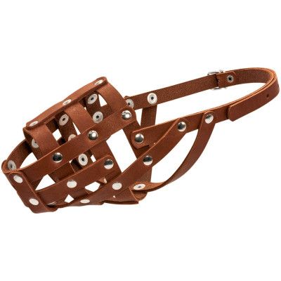 Намордник для собак Collar мягкий №2 коричневый (06296) | Зображення 1