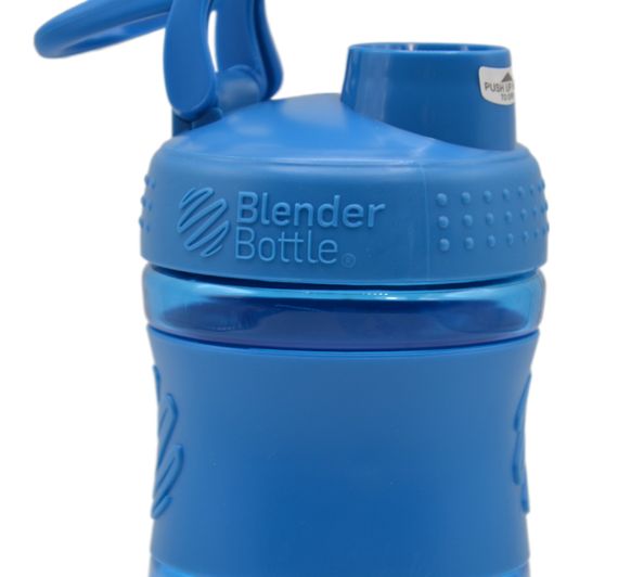 Шейкер спортивний (пляшка) BlenderBottle SportMixer Flip 20oz/590ml Cyan (Original) | Зображення 4