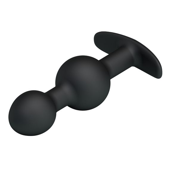 Анальна пробка - Pretty Love Special Anal Stimulation Anal Balls 4.05" Black | Зображення 4