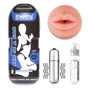 Мастурбатор - Sex In A Can Mouth Lotus Tunnel Vibrating sexstyle