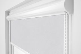 Рулонная штора Rolets Арабеска 2-2018-950 95x170 см закрытого типа Белая