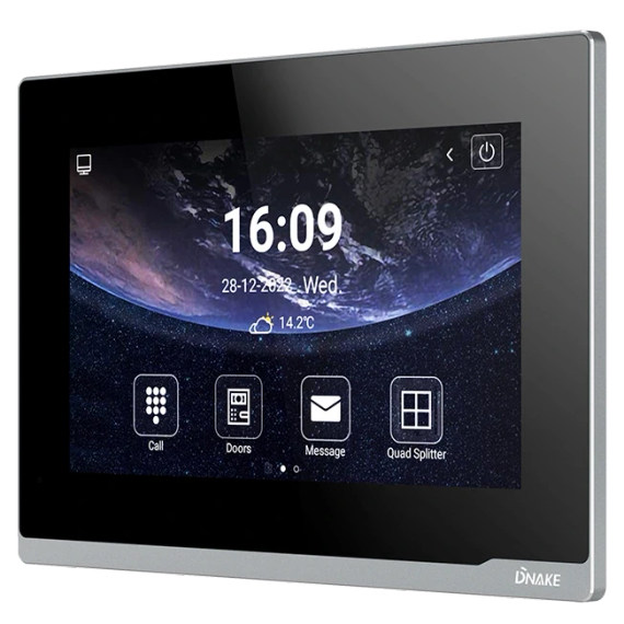 Dnake E416W 7" Android Відеодомофон з Wi-Fi - Монітори | Зображення 1