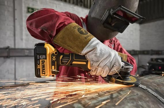 Шліфмашина кутова акумуляторна DeWalt з АКБ та ЗП DCG405P3 | Зображення 2