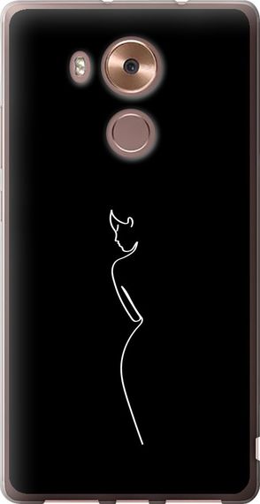 Чехол на Huawei Mate 8 Силуэт1 "4590u-269-17620"