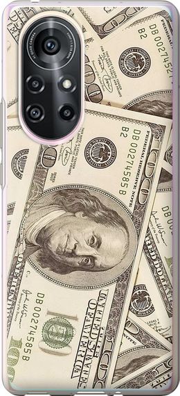 Чехол на Huawei Nova 8 Pro Доллары "3016u-2246-17620"